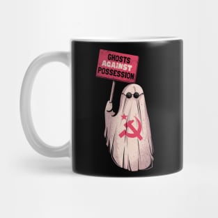 Ghosts Against Possession - Funny Communist Ghost Gift Mug